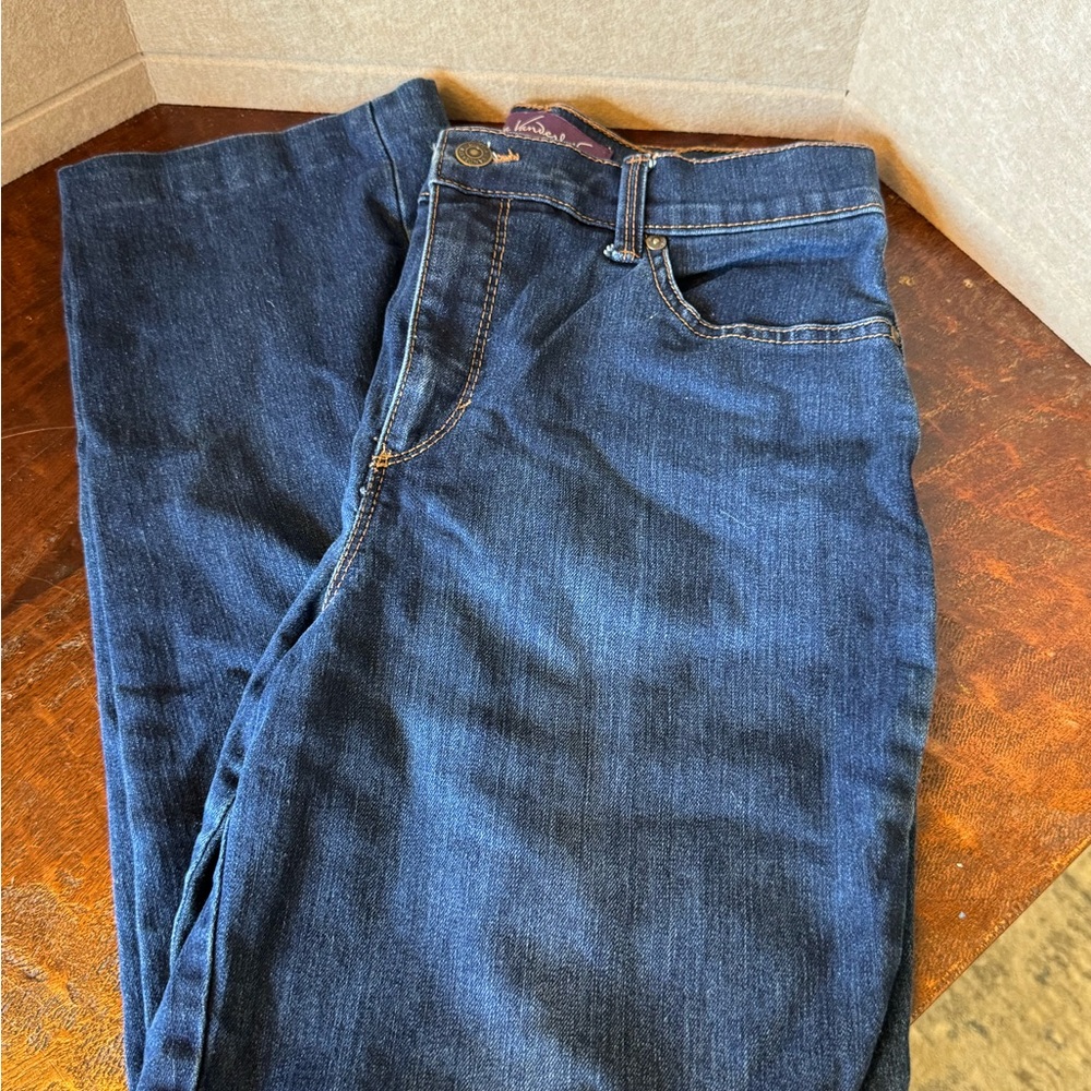 Gloria Vanderbilt Blue Relaxed Jeans Classic Style